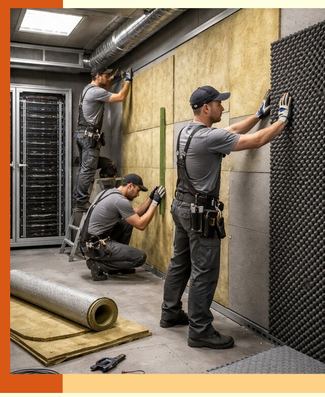 Утепление серверной комнаты профессионально в Вязниках