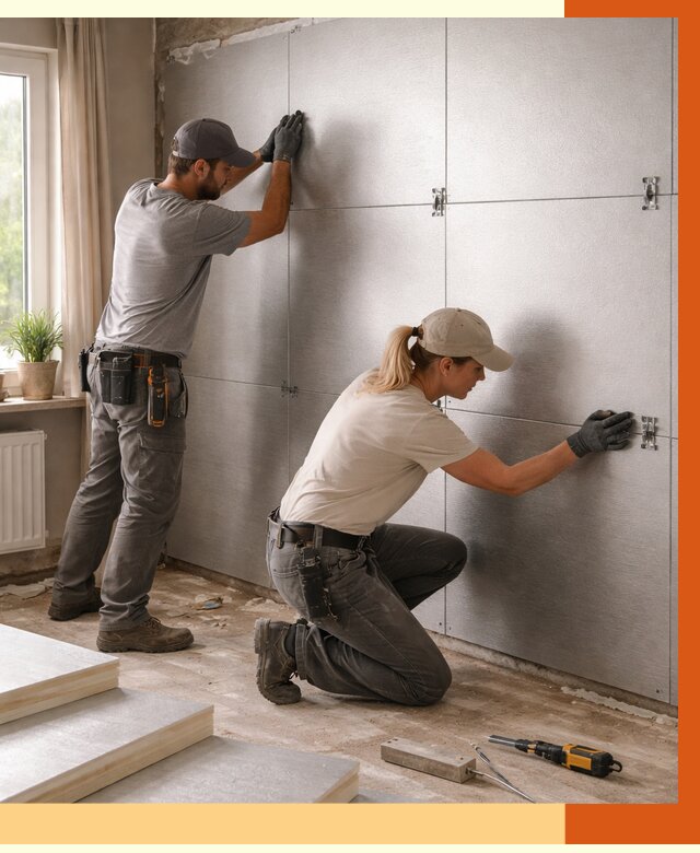 Утепление PIR панелями в Вязниках от 4487 руб. под ключ | ТепломастерВзн
